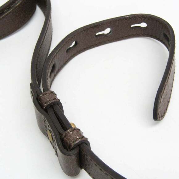 GUCCI Brown Leather Shoulder Bag - Picture 11 of 16